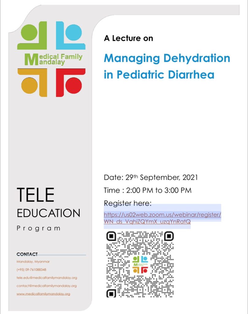 managing dehydration in pediatric diarrhea